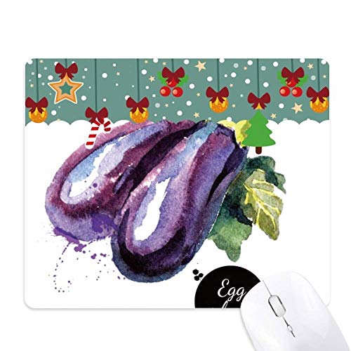 Alfombrilla de ratón de berenjena ideal para dar color y comodidad a tu oficina en Navidad