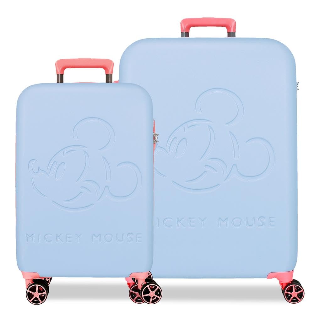 Joumma Bags Disney Good Trip Valigia da cabina per bambini, ABS rigido con lucchetto a combinazione laterale, 28,4 l, 2 kg, 4 ruote doppie, bagaglio a mano