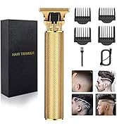 Hair Clippers for Mens Zero Gapped Cordless Hair Trimmer T-Blade Trimmer Professional Haircut & G...