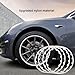 Rim Protectors,Wheel Protectors,Anti-aging Nylon Material,18-20 Inch Wheel Cover,Car Decorative Ring,Wheel Rim Protection Long Lasting,Anti-scratch,Shock Absorbing,Strong Impact Resistance(Yellow,20in