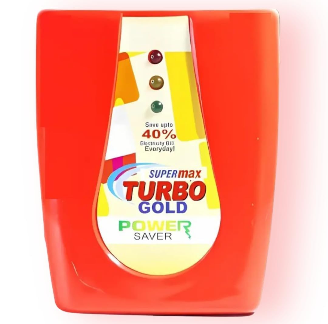 AinaMart™ Turbo Gold Power Saver – Maximize Energy Efficiency and Save Up to 40% on Electricity Bills with Heavy-Duty Design and Premium