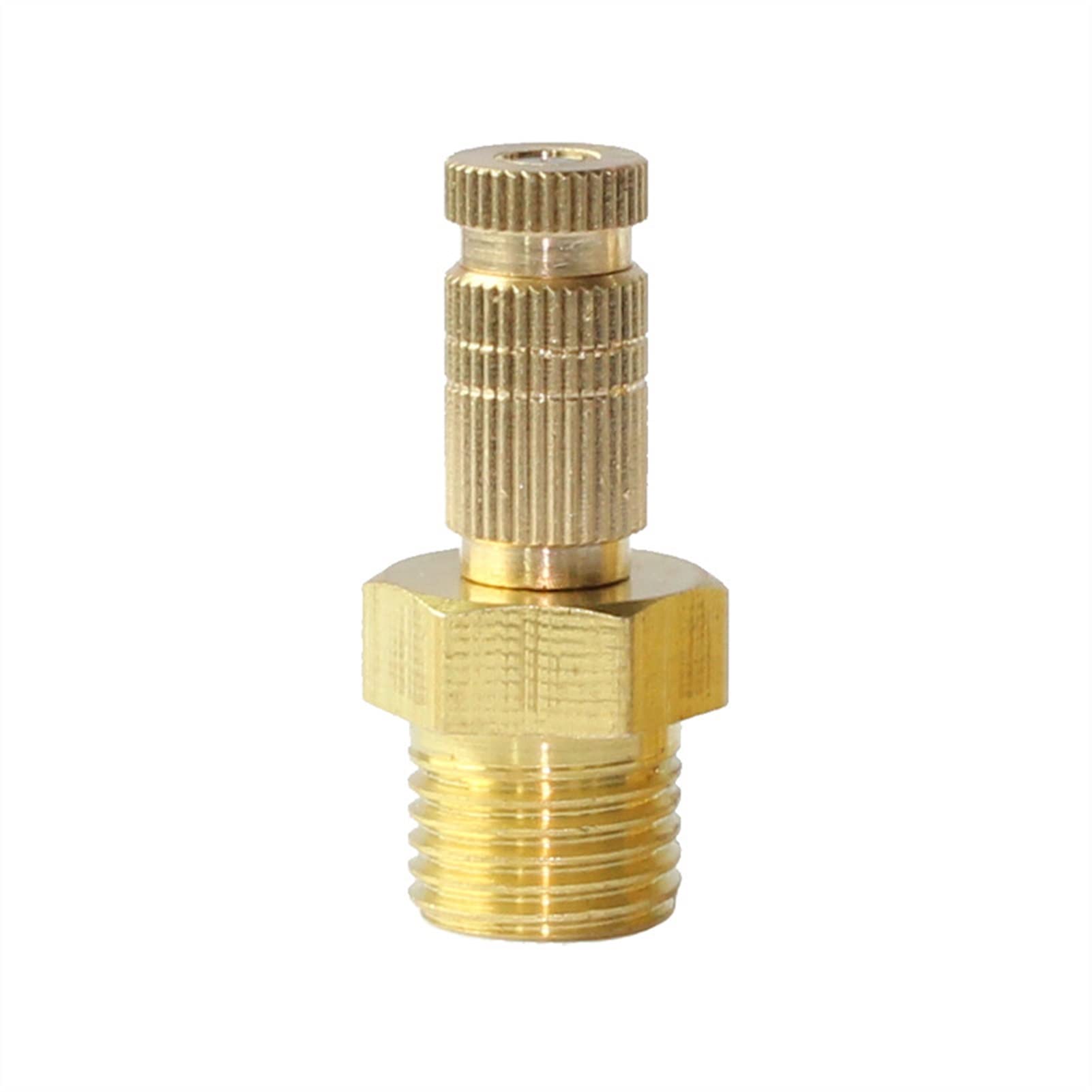 Buses de brumisation en Laiton, 10 pièces avec Adaptateur de buse G1/4" (Or, 0,6 mm)