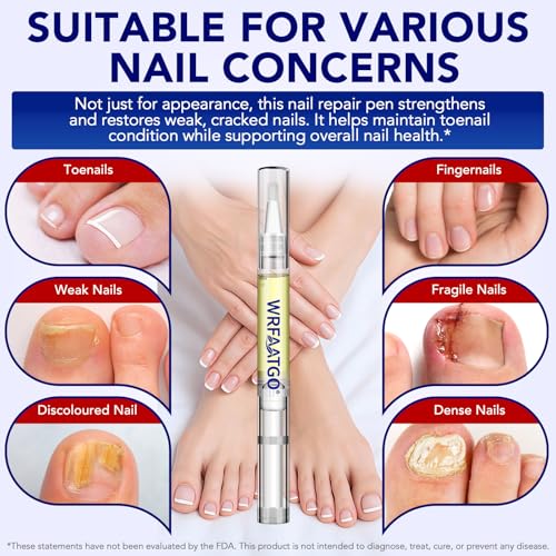 Toenail Treatment Extra Strength, Nail Repair Pen, Nail Treatment for Damaged, Discolored & Thickened Nails, Nail Repair, Restore Healthy Nail Appearance - Image 5