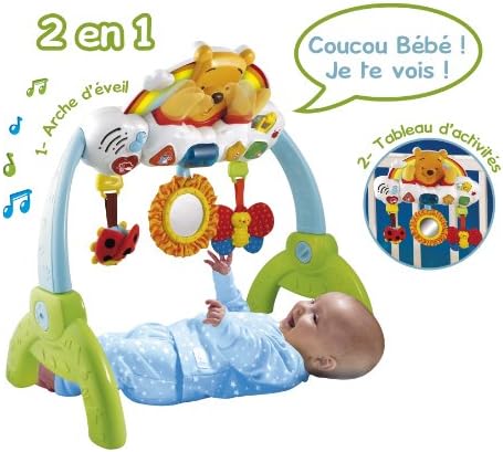 Vtech Eveil Winnie Arche D Eveil 2 En 1 Amazon Fr Bebe Et Puericulture