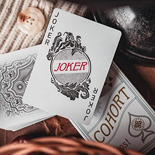 Milesmagic Ellusionist Ghost Cohorts (Luxury-Pressed E7) Playing Cards Poker White Rare Collectible Deck #TOP5