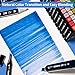 Banral 120 Colors Alcohol Markers, Premium Dual Tip Alcohol Based Art Marker Set for Adult Kids Coloring Drawing Sketching Permanent Sketch Artists Brush Pens with Carry Case