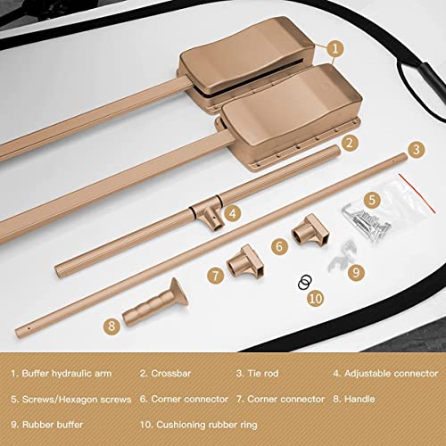 Adjustable Pull Down Closet Rod Aluminum, Wardrobe Lift Rail Organizer Storage System With Maximum Load-Bearing 40Kg For 56.4-115Cm/22.20-45.28In M #TOP5