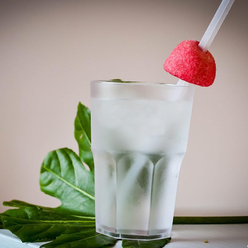 VIRSUS Bicchieri Trasparenti SATINATI 3876, capacità 420 cc, Tumblers Infrangibili e Riutilizzabili, lavabili in lavastoviglie, Riciclabili, Unglassy per cocktail, Bicchiere Mojito (60)