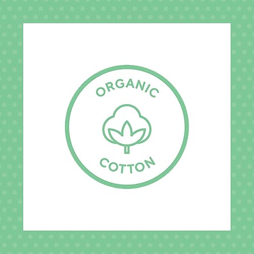 Miniatura 5 de Petit Collage Manta de algodón orgánico para recién nacido, oso azul, manta suave para recién nacidos, bebés y niños pequeños, mide 14.25 x 18