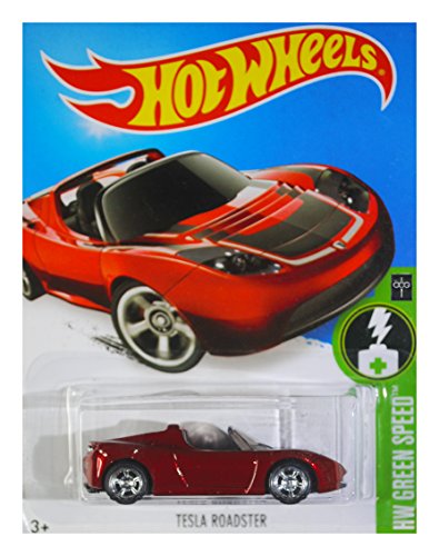 Hot Wheels Tesla Roadster 2016 1:5 miniatura 2