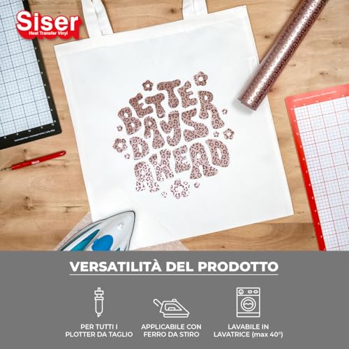 Flex thermocollant Siser LaserLux Mermaid vinyle thermoadhésif pour plotter 30x50