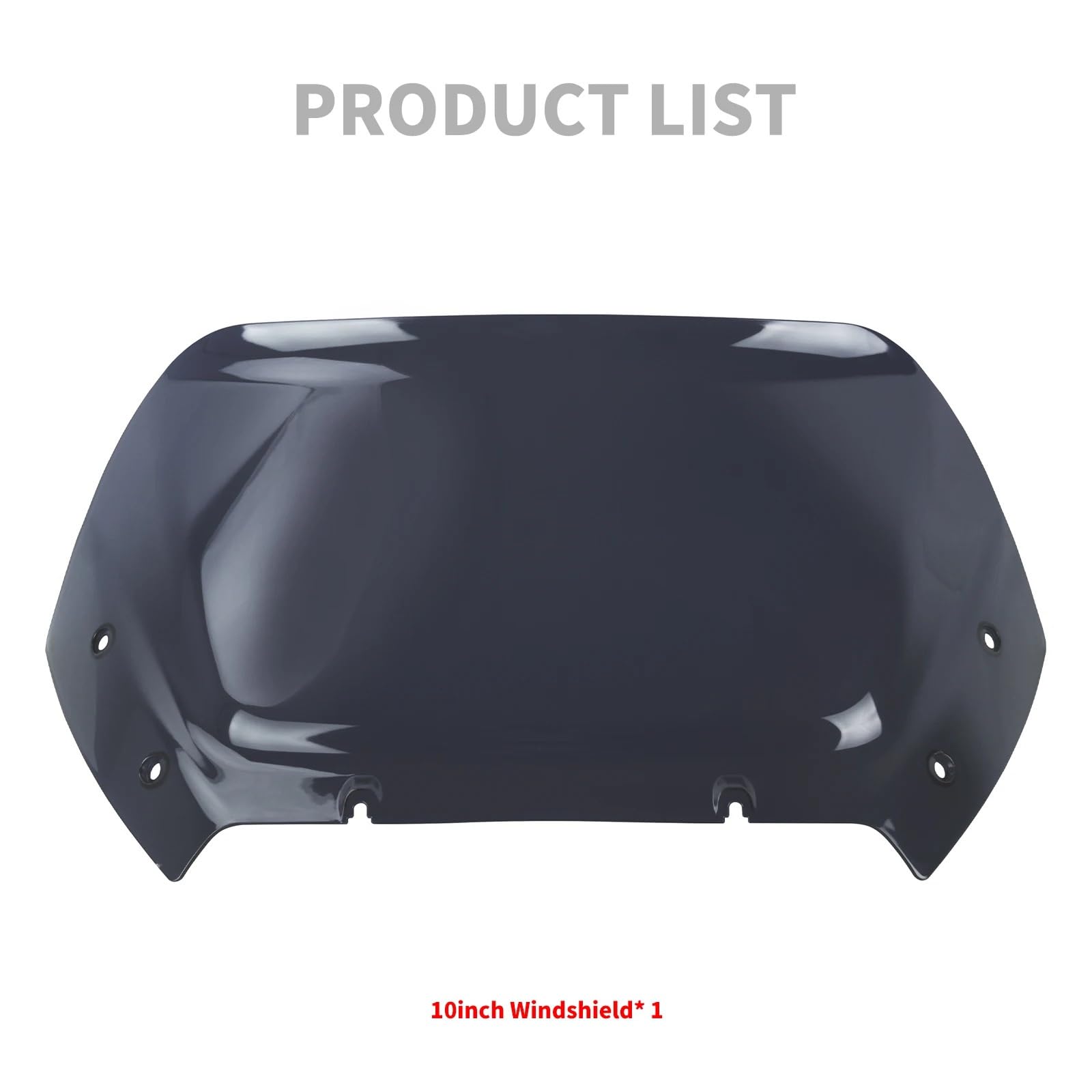 Przednia szyba motocyklowa Pasuje do Harley Touring CVO Road | Dla Glide FLTRXSE 23-Up Road Glide 24-Up motocykl 10 "owiewka deflektor wiatrowy