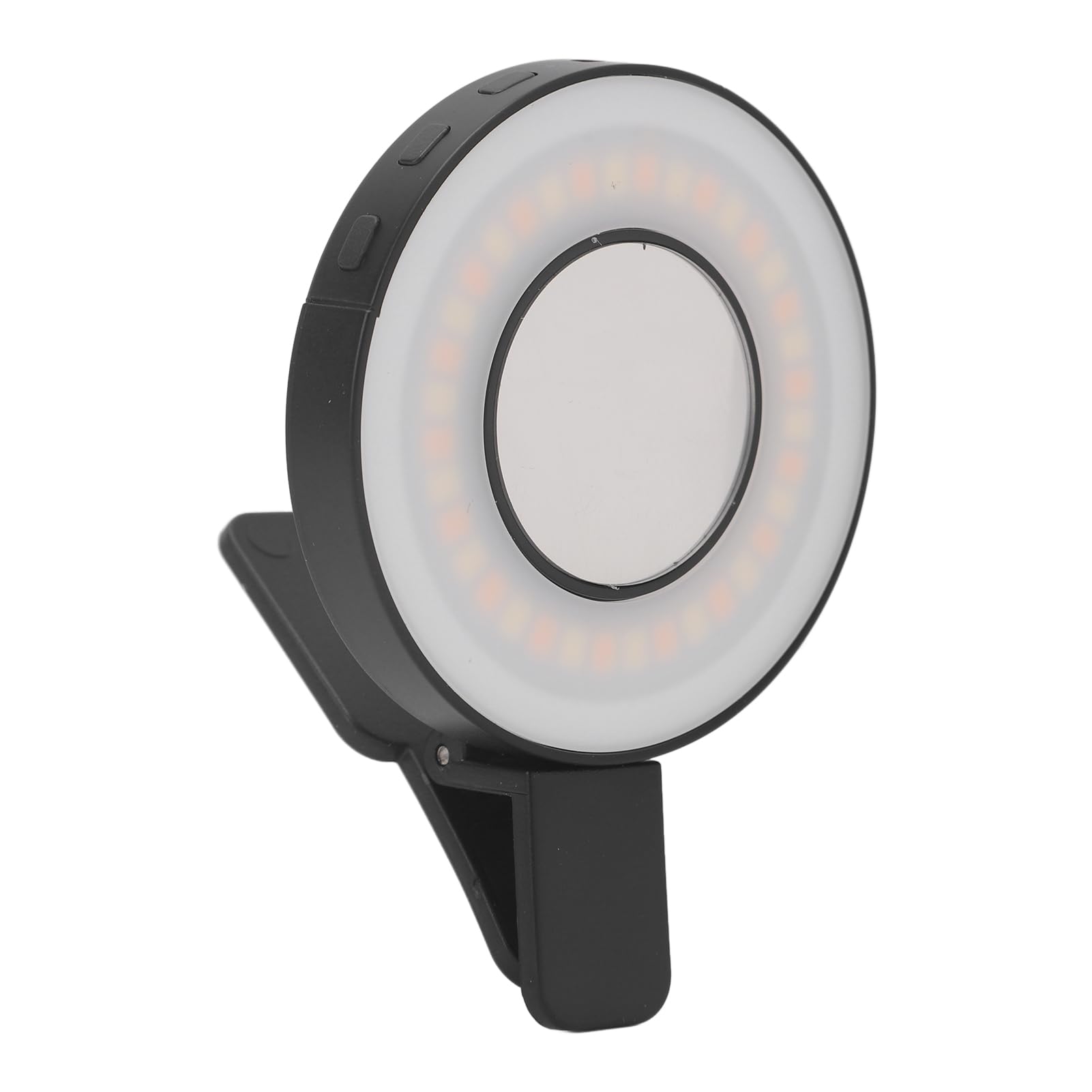 Magnetic Selfie Light, W36 LED Selfie Light for Phone 2500K-9000K Dimmable, 3 Light Modes, Rechargeable Clip on Phone Fill Light for Vlog Live Streaming Photography
