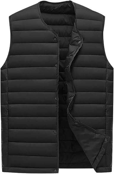 Mens Quilted Gilet Men Puffer Gilets