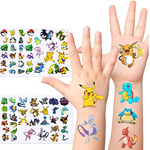 Sunallin 20 sheet 700pcs more Cartoon Theme Temporary Tattoos Stickers for Boys and Girls Birthday Party Decoration, School Classroom Games Rewards, and Halloween Christmas Holiday game prizes.