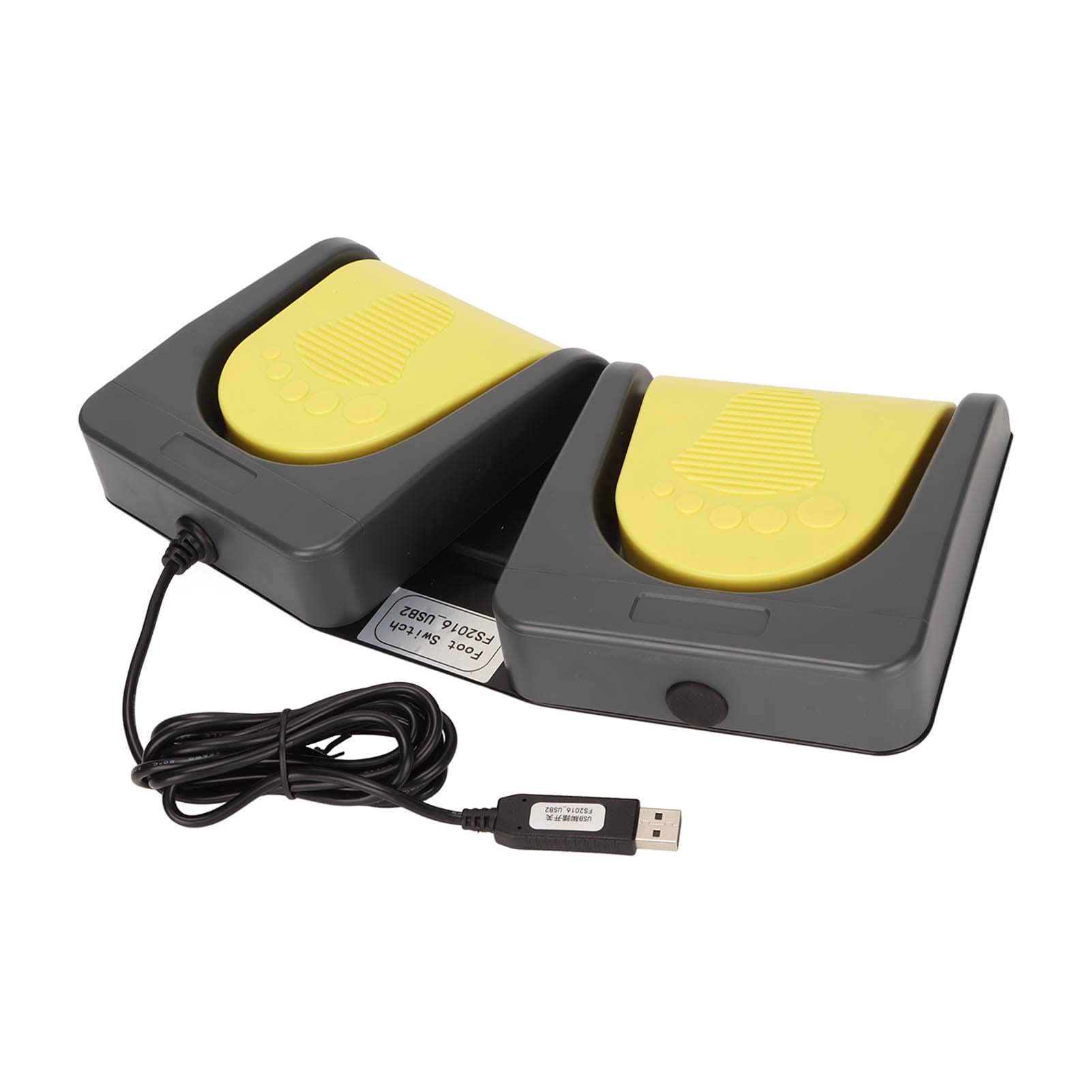 Interruttore A Pedale Singolo Wireless E Cablato USB Con Alta Sensibilità - Pedale Ergonomicamente Largo Per Multimedia, Giochi E Trascrizione