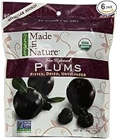 Algopix Similar Product 12 - Made In Nature Organic Plums Pitted
