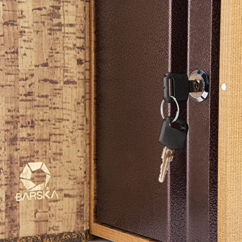 Barska Cb12480 Key Lock Antique Map Diversion Book Safe Lock Box #TOP5