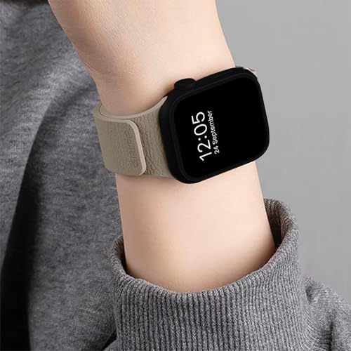 Image of GRIPP Pebble New Edition Premium Silicone Magnetic Watch Strap for 44mm /45mm /46mm /49mm, Watch Series 11 /10 /9 /8 /7 /6 /5 /4, SE 3 /2 /1, Ultra 3 /2 /1, Lightweight, Adjustable (Watch Not Included)
