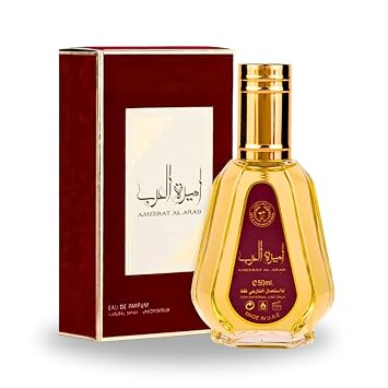 Ameerat Al Arab Eau De Parfum Spray 50ml 1.7 oz | A Vibrant Blend of Citrus, Jasmine, and Warm Amber for a Fresh Yet Elegant Finish.Compatible with Ard Al Zaafaran
