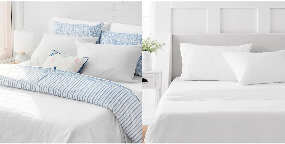 MARTHA STEWART Quilt and Sheet Set Home & Kitchen