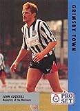 1991-92 Pro Set Fixtures Soccer #31 John Cockrill Grimsby Town Official English Premier League EPL Trading Card From Pro Set in Raw (NM or Better) Condition