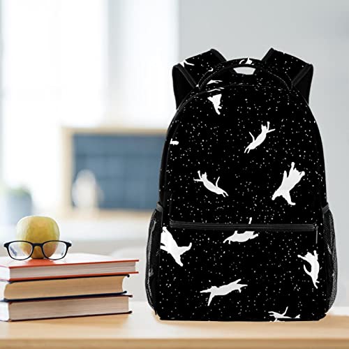 Mochila para portátil de gatos lindos y bolsas de viaje unisex 6
