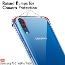 TheGiftKart Crystal Clear Back Cover Case for Samsung Galaxy A50 / A30s / A50s | 360 Degree Protection | Shock Proof Design | Transparent Back (Silicone | Transparent Bumper) gallery image