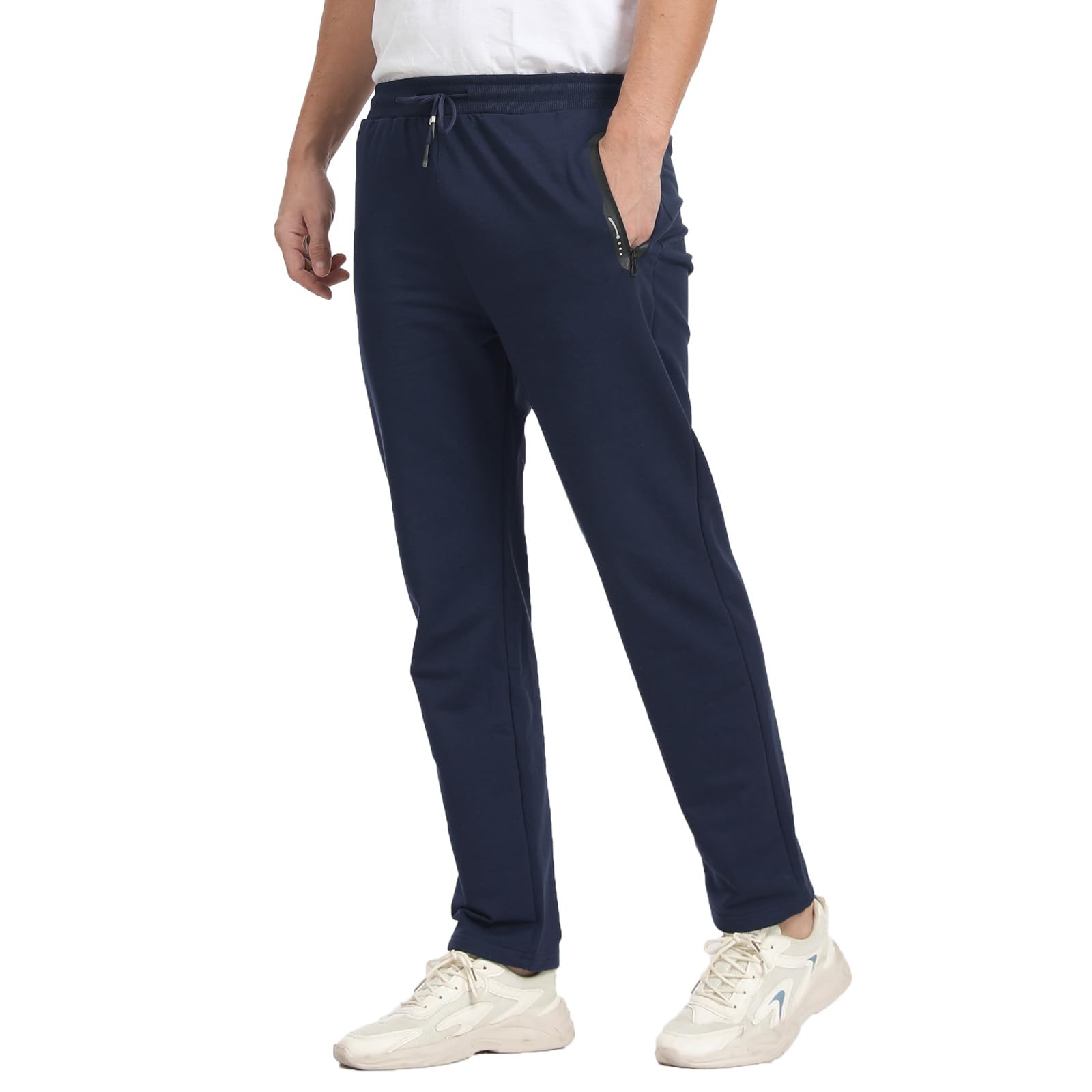 JustSun Jogging Homme Survetement Pantalons de Sport Homme Coton élastique avec Poches