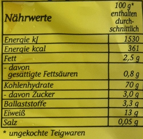 Bernbacher Die Guten Feine Frischei-Nudeln - Spirale, 500g
