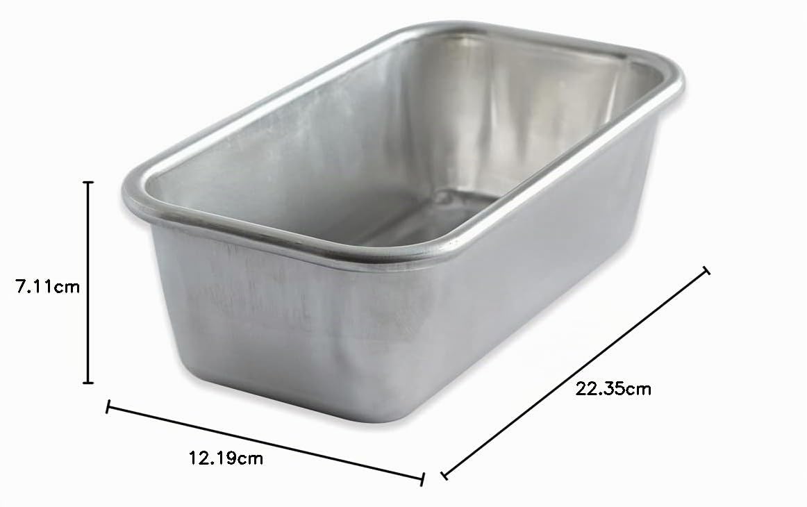 Nordic Ware - Moule à gâteau, moule à pâtisserie - Moule à cake Naturals 20 x 10 cm - Revêtement antiadhésif - Fonte d'aluminium