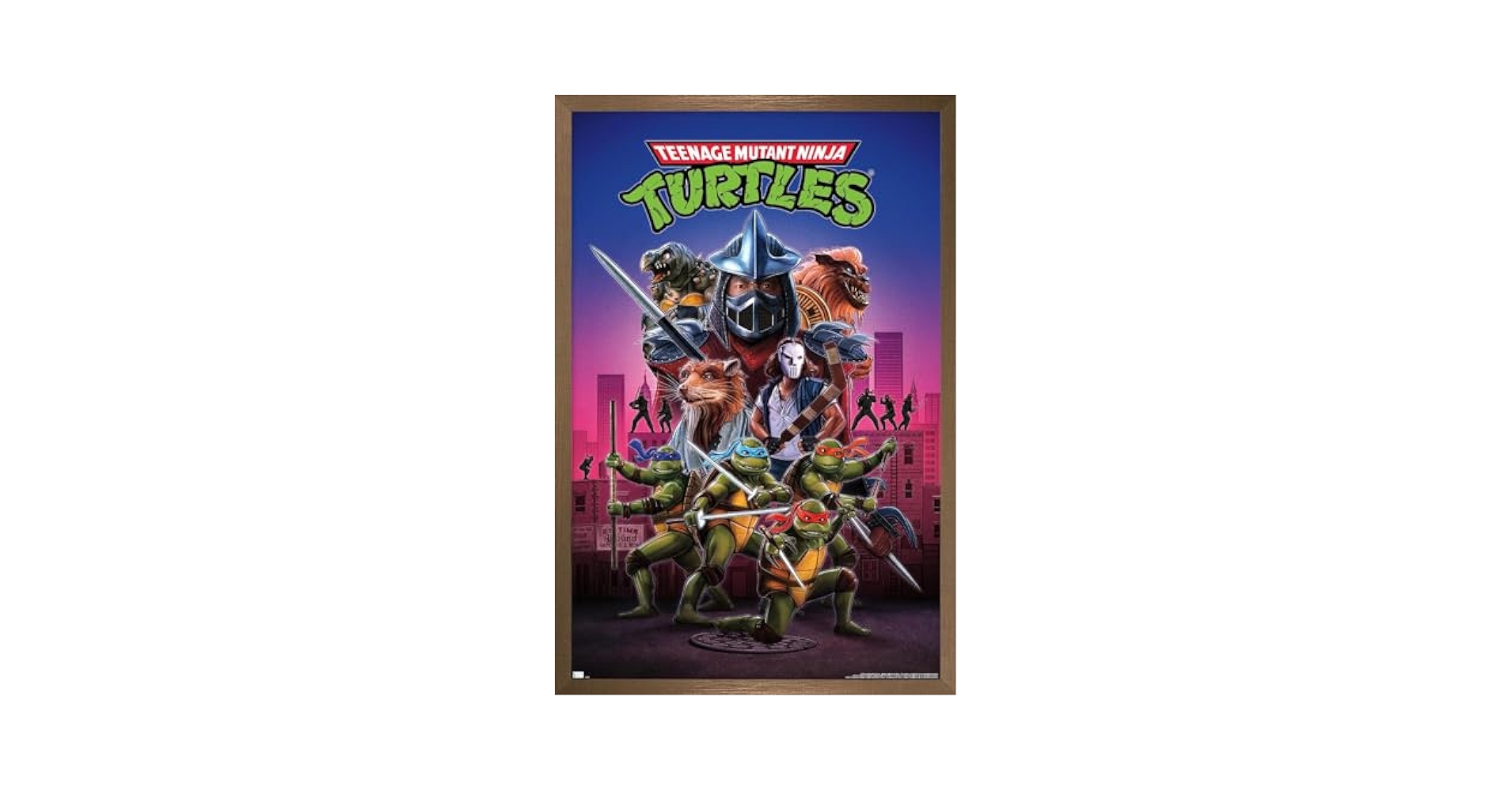 完売品　TIDE Mutant Ninja Turtles ポスター TIDEとTeenage Mutant Ninja Turtlesのコラボレーションポスター