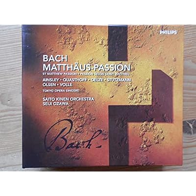 Bach: St Matthew Passion