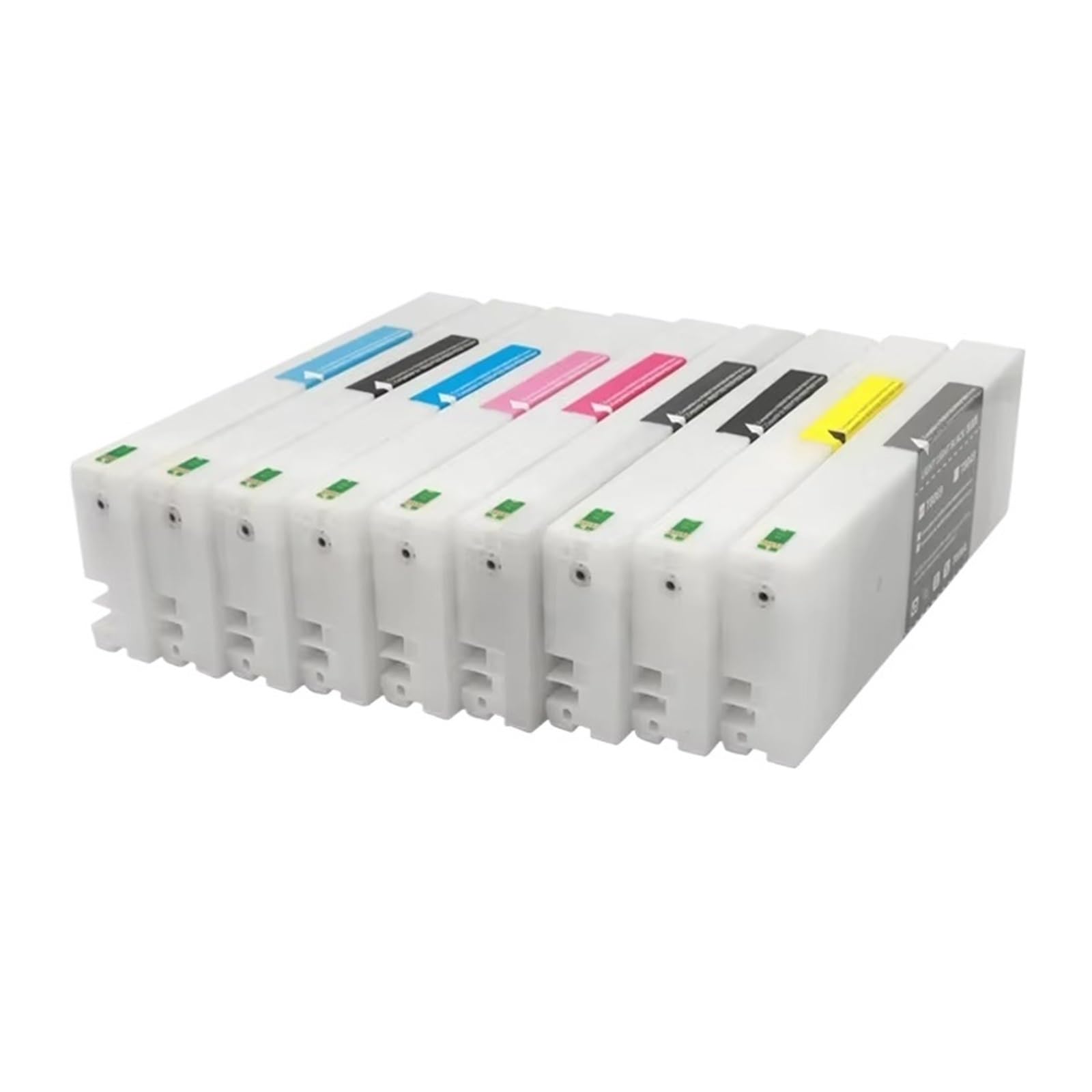 Compatibile con Epson, cartuccia T8041 P6000 P7000 | Inchiostro pigmentato T8041-T8049 con chip monouso for SureColor P6000 P7000 P8000 P9000(EU.T8048-MBK)