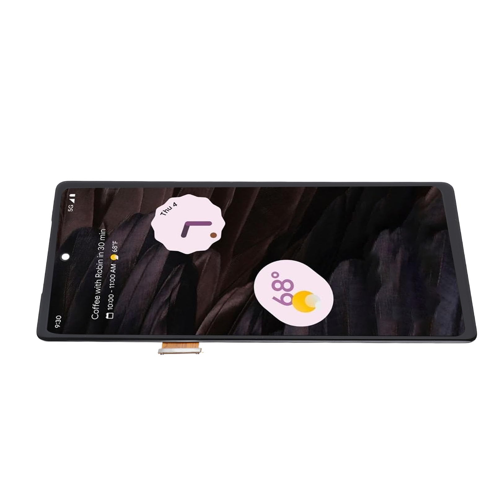 Tomantery Wymiana Ekranu AMOLED 7A 5G z funkcją Rozpoznawania Linii Papilarnych dla Zestawu Wyświetlacza Telefonu o Przekątnej 6,1 Cala, Idealna do Różnych Defektów Ekranu, do Profesjonalnej
