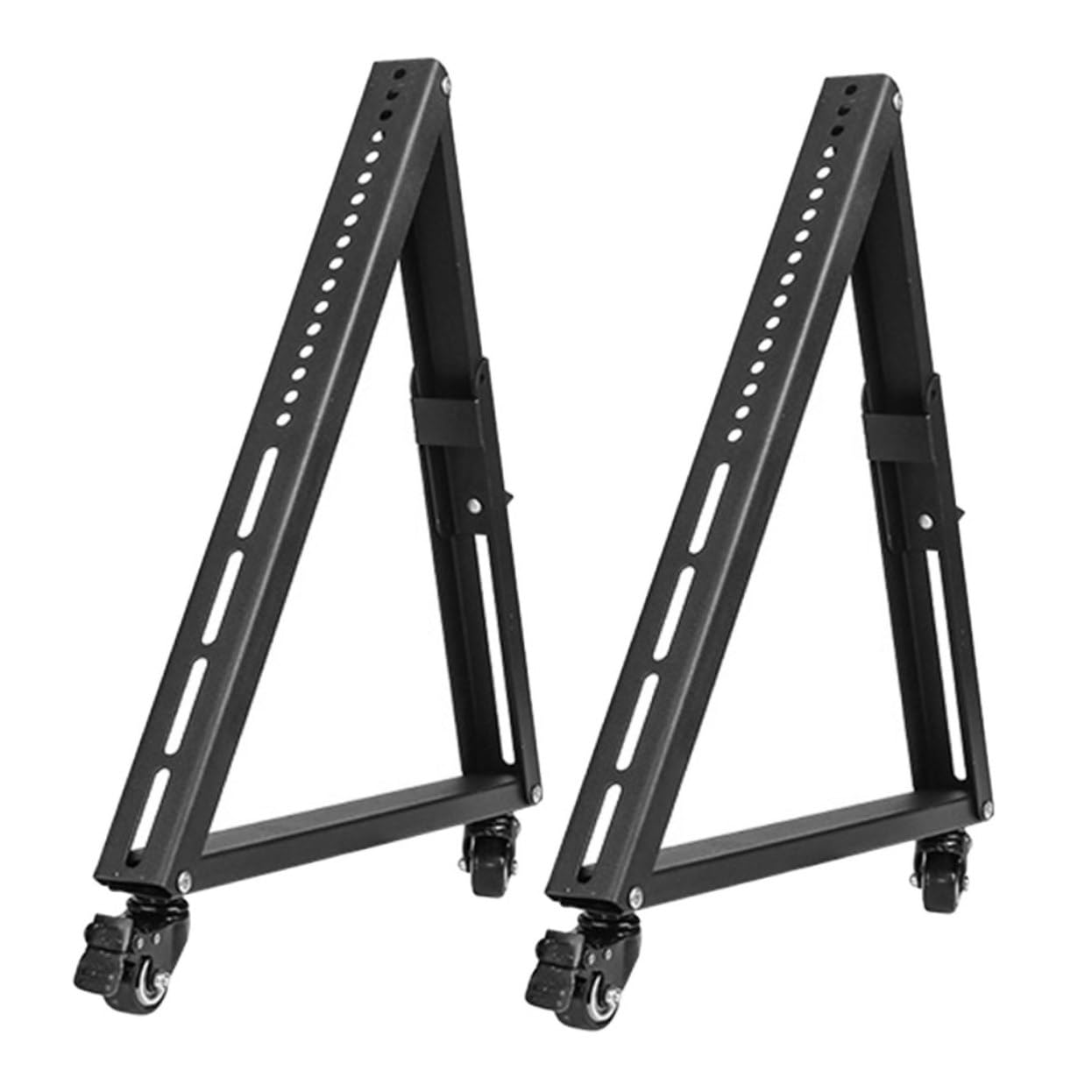 Support TV sur pied mobile robuste pour éviter de percer le mur : chariot stable iplusmile - 8