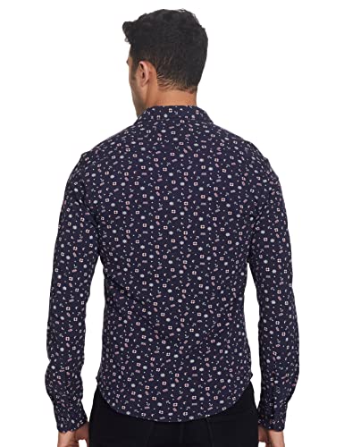 Image of Pepe Jeans Men's Casual Shirt | Trendy Printed Shirt for Men| Regular Fit | Full Sleeve | Available in Plus Size, Cotton