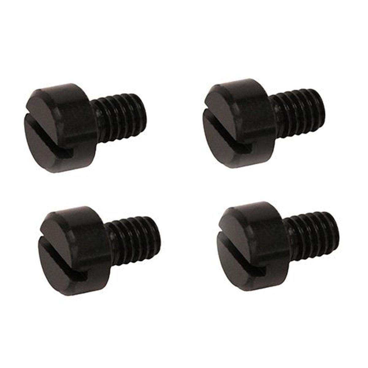 Hogue 82008 Ruger Mark Ii/Mark III Grip Screws, Slot, black (Per 4)