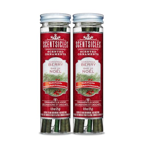 Scentsicles Christmas Berry Scented Ornaments 2 Pack