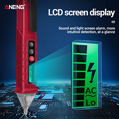 ULTECHNOVO Caneta de Teste de TensÃ£o Caneta Profissional para Teste de TensÃ£o CA Circuito de Tela