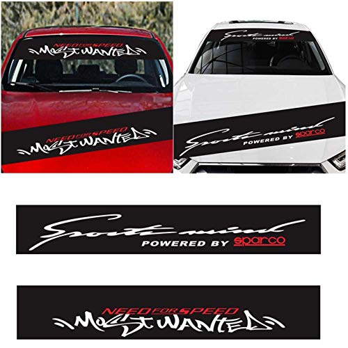Car Front/Rear Sun Strip Visor,Waterproof Car Front Window Stall Glass Car Sticker Decorative Sunshade Windshield Decal Sticker Automotive Decals #TOP5