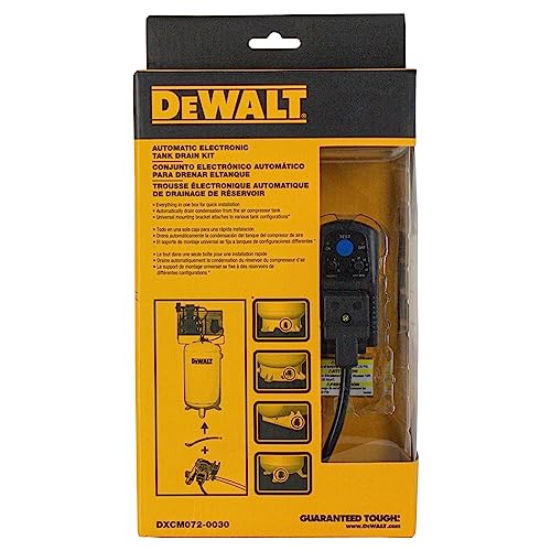 Kit de vidange de réservoir électronique automatique DEWALT évite l'eau dans la cuve - 6