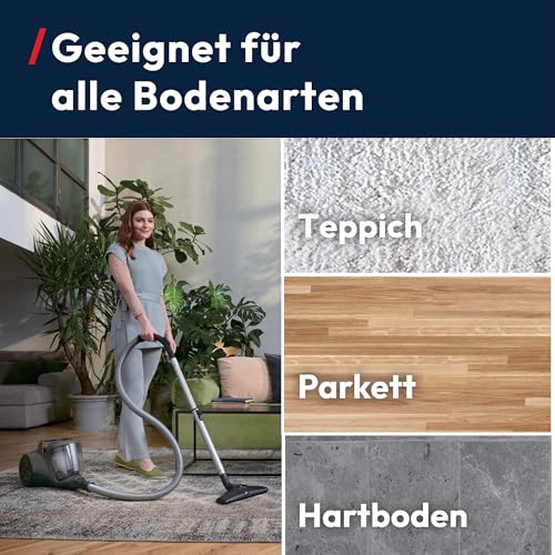 Hoover HP1 kompakter Boden-Staubsauger beutellos | Parkettdüse | 700 W – Ansicht 5