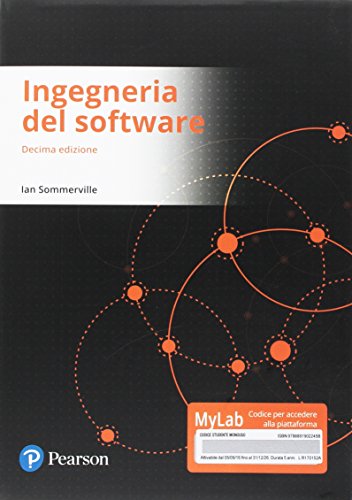 Ingegneria del software. Ediz. mylab. Con eText. Con aggiornamento online