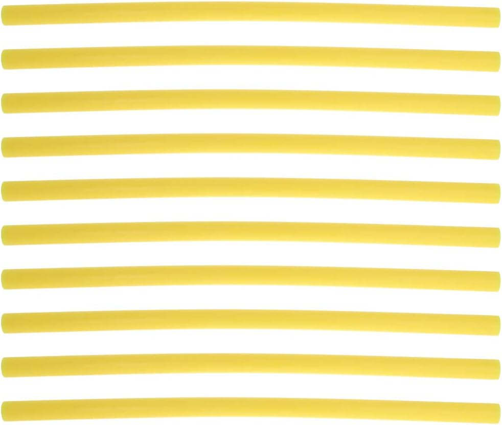 Othmro 10Pcs Hot Glue Sticks 9.8" Length 0.43" Dia Glue Sticks Bulk, Hot Glue Gun Refill Sticks, Hot Melt Adhesive Glue Stick All-Purpose Dual Temp Glue Sticks (Light Yellow) -
