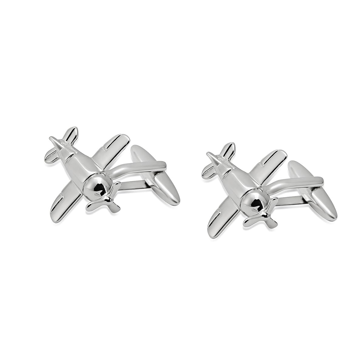 Shaze Jet Set Silver Cufflinks (B0D1CGMM7X) Amazon Price History, Amazon Price Tracker