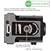 Laspur Tactical Low Profile Sub Compact Picatinny Rail Mount Green Dot Laser Sigh, Built-in Rechargeable Battery Accessory for Handguns and Rifles (USB Cable)