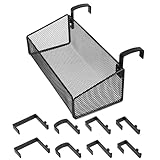 Fonctionnalités multiples : conçu pour les chambres, les dortoirs et les bureaux, cet organisateur répond à divers besoins de rangement avec facilité et style. étagère métallique pour objets divers