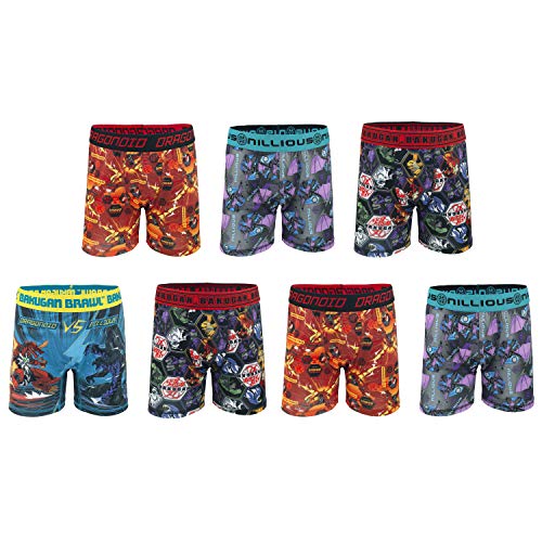 Bakugan Boys  Underwear Multipacks, Bakugan7pk Ath Bxrbr, 8