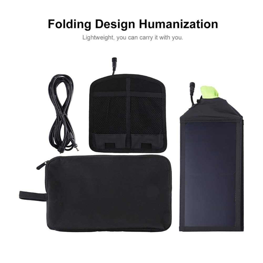 Amazon.co.jp: ポータブルソーラー発電機、ソーラーパネル充電器、5V